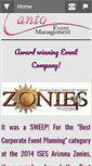 Mobile Screenshot of cantoeventmanagement.com